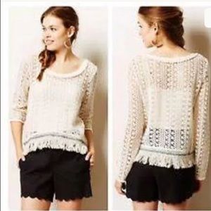 Anthropologie Akemi + Kin Franja Boho Top Shirt